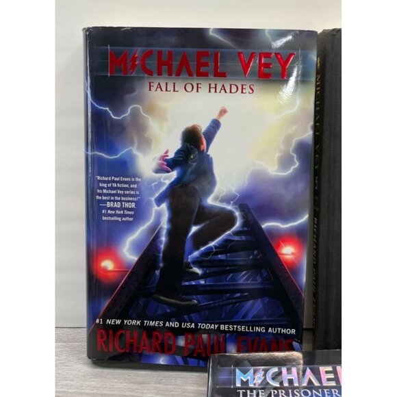 Michael Vey Series Book Lot 1 5 6 Richard Paul Evans Lot of 3 - Picture 6 of 9